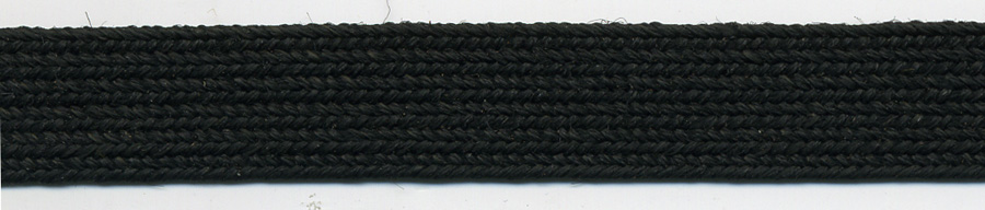 <font color="red">IN STOCK<br>MADE IN USA</font><br>1/2" Military Uniform Mohair Braid-Black