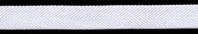 <font color="red">IN STOCK<br>USE FOR DYE TO MATCH</font><br>1/2" Nylon Stretch Twill Tape-White