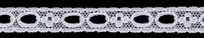 1/2" Nylon Beading Lace-White