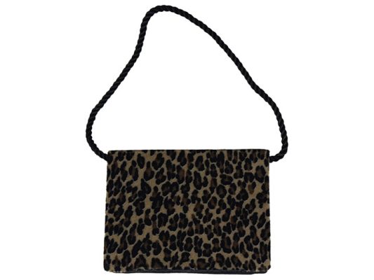 <font color="red">IN STOCK</font><br>Dark Leopard Party Purse