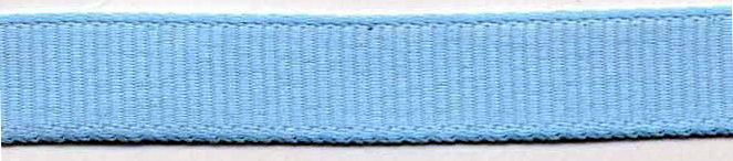 <font color="red">IN STOCK</font><br>1/4" Poly Grosgrain Ribbon-Light Blue