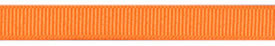 <font color="red">IN STOCK</font><br>1/4" Poly Grosgrain Ribbon-Neon Orange