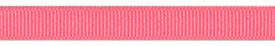 <font color="red">IN STOCK</font><br>1/4" Poly Grosgrain Ribbon-Neon Pink