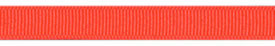 <font color="red">IN STOCK</font><br>1/4" Poly Grosgrain Ribbon-Neon Coral