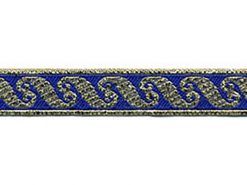 <font color="red">IN STOCK</font><br>1/2" Metallic Rolling Wave-Royal Gold