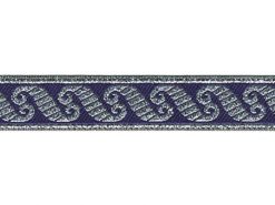 <font color="red">IN STOCK</font><br>1/2" Metallic Rolling Wave-Purple Silver