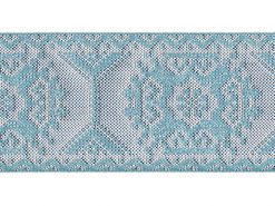 <font color="red">IN STOCK</font><br>1+1/2" Metallic Sultan Needlepoint-Silver Pale Blue