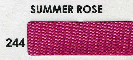 <font color="red">IN STOCK<br>INDUSTRY STANDARD</font><br>1/2" Rayon Seam Binding-Summer Rose