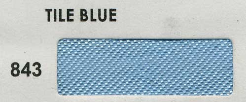 <font color="red">IN STOCK<br>INDUSTRY STANDARD</font><br>1/2" Rayon Seam Binding-Tile Blue