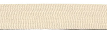 <font color="red">IN STOCK<br>DISCOUNTED</font><br>1+1/4" Basic Cotton Twill Tape-Natural