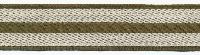 <font color="red">IN STOCK</font><br>1" Poly/Cotton Rail Road Stripe-Olive/Natural