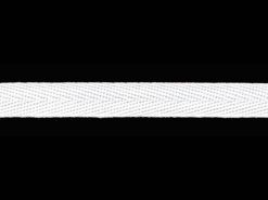 <font color="red">IN STOCK</font><br>3/8" Poly Twill Tape-White