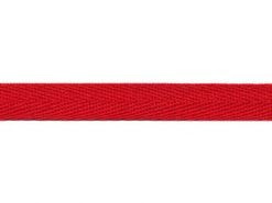 <font color="red">IN STOCK</font><br>3/8" Poly Twill Tape-Red