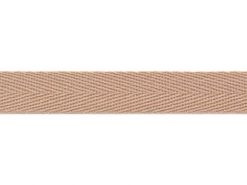 <font color="red">IN STOCK</font><br>3/8" Poly Twill Tape-Tan