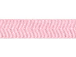 <font color="red">IN STOCK</font><br>3/4" Poly Twill Tape-Light Pink