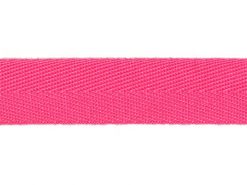 <font color="red">IN STOCK</font><br>3/4" Poly Twill Tape-Bright Pink