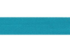 <font color="red">IN STOCK</font><br>3/4" Poly Twill Tape-Turquoise