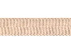 <font color="red">IN STOCK</font><br>3/4" Poly Twill Tape-Tan