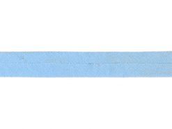 <font color="red">IN STOCK</font><br>1/2" Centerfold Bias Tape (50% Poly/50% Cotton)-Light Blue<br>(Industry Standard)