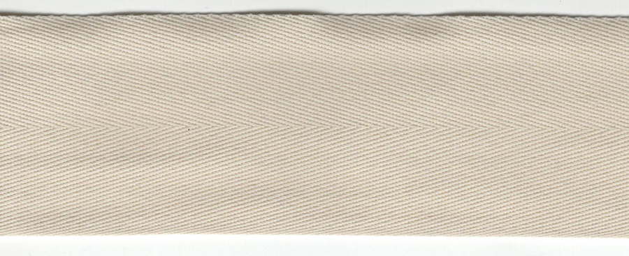 <font color="red">IN STOCK</font><br>1+1/2" Poly Twill Tape-Ivory