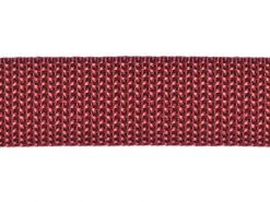 <font color="red">IN STOCK</font><br>1" Polypro Webbing-Burgandy<br>(Industry Standard)